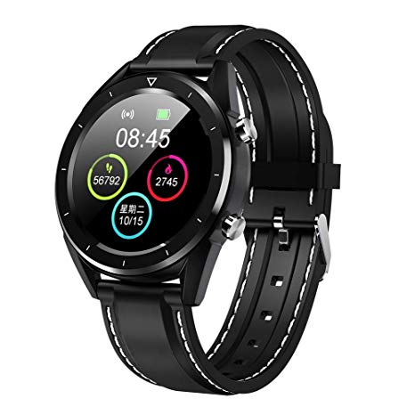 XMYL Fitness Tracker HR,Smartwatch with Elevate Wrist Heart Rate Monitor, with Step Counter Sleep Monitor, Pedometer Watch for iPhone Samsung Huawei Android iOS Smartphone
