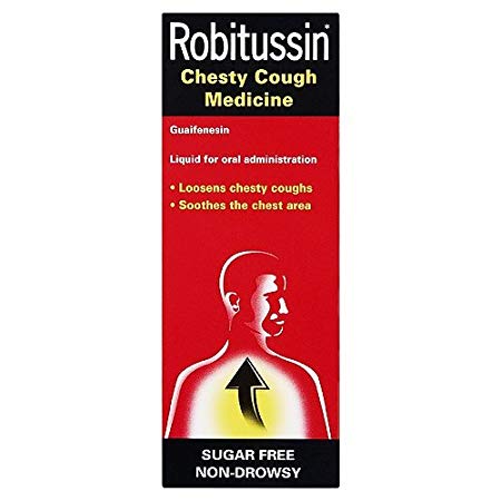Robitussin Chesty Cough Mixture Syrup Medicine 100ml