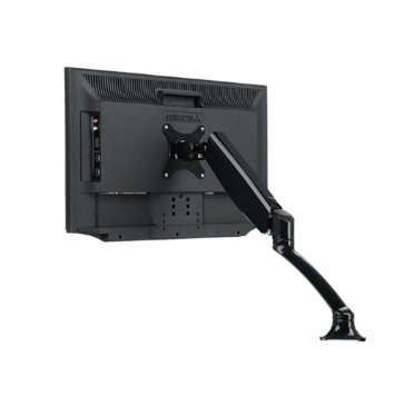 Loctek Swivel Desk Monitor Mount /W Height Adjustable Gas Spring Lcd Arm for 10''-24'' Samsung/dell/asus/acer/hp/aoc Computer Monitor