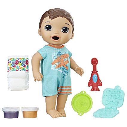 Baby Alive Super Snacks Snackin' Luke (Brunette)