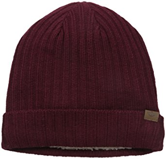 Dockers Men's Jersey Beanie with Fleece Lining