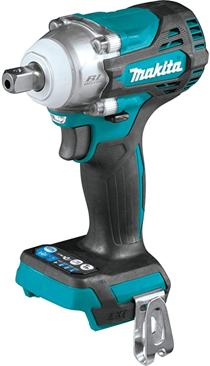 Makita XWT15Z 18V LXT Lithium-Ion Brushless Cordless 4-Speed 1/2" Sq. Drive Impact Wrench w/Detent Anvil, Tool Only