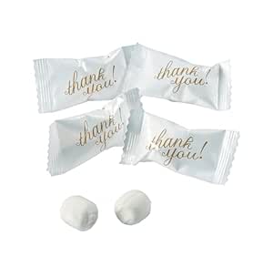 Fun Express Individually Wrapped Thank You Mints, Pack of 108