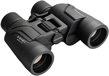 Olympus V501024BU000 Binocular 8-16x40 S - Ideal for Nature Observation, Wildlife, Birdwatching, Sports, Concerts , Black