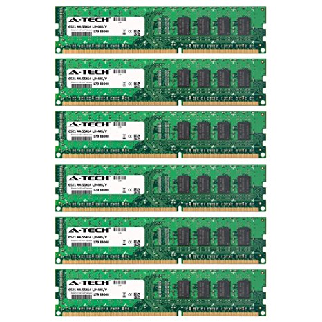 24GB KIT (6 x 4GB) For Dell Studio Desktop Series XPS 435 XPS 9000. DIMM DDR3 NON-ECC PC3-8500 1066MHz RAM Memory. Genuine A-Tech Brand.