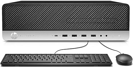 HP EliteDesk 800 G3 SFF Core i7-6700 6th Gen Processor, 16GB DDR4 RAM, 256GB SSD Hard Drive, Keyboard & Mouse, Windows 10 Professional 64Bit (Renewed)