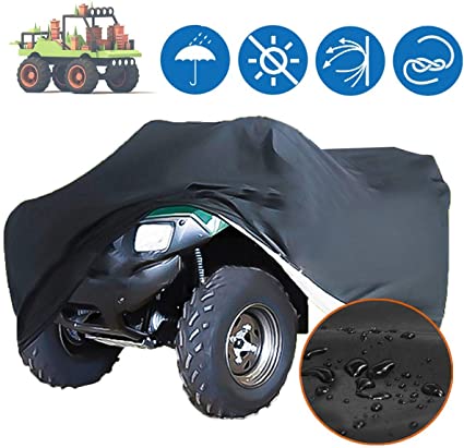 Lawn Mower Cover Durable Waterproof Outdoor Riding Lawn Tractor Cover L72 xW54 xH46