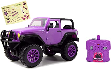Jada Toys GIRLMAZING Big Foot Jeep R/C Vehicle (1:16 Scale), Purple