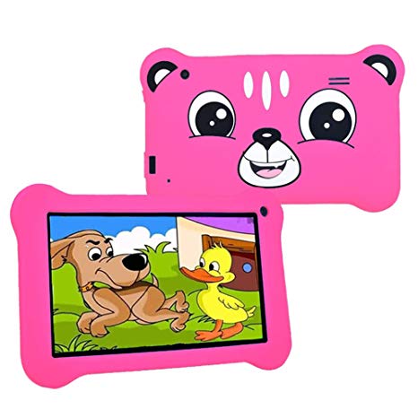 Kids Tablets with Andriod 9.0 Tablet for Kids 3 to 6 with Case Included 2GB 16GB 7 Inch WiFi Parental Controls Friendly