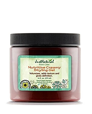 Nutritive Creamy Styling Gel | Delivers Gentle Hold Without Leaving a Greasy Sticky Residue | Nutritive Ingredients Restore Moisture