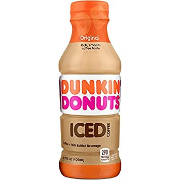 Dunkin' Donuts Original Iced Coffee, 13.7 fl oz