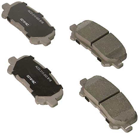 ACDelco 14D1281CHF1 Advantage Ceramic Rear Disc Brake Pad