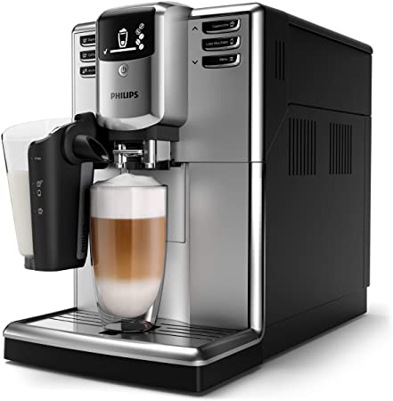 Philips Fully Automatic EP5333/10 5000 Series Coffee Maker, Freestanding, Espresso Machine, 1.8 litres, for Coffee Beans, Black