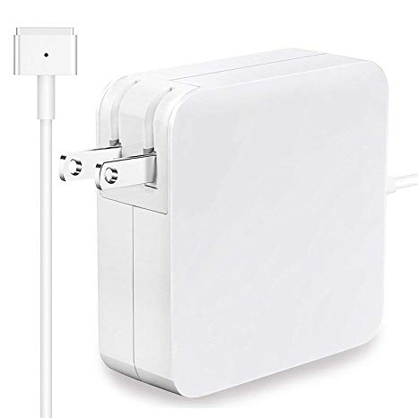 Mac Book Pro Charger, AC 60W Magsafe2 T-Tip Power Adapter Charger for MacBook Pro 13.3" Retail Package A1425 A1435 A1465 A1502 (Made After Late 2012)