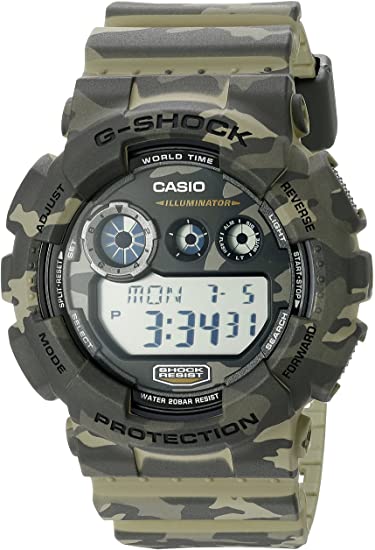 Casio G-Shock Men's GD-120CM Camo Sport Watch