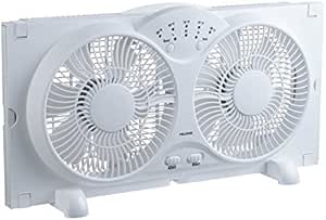 Pelonis 9 Inch 3 Speed Digital Twin Window Fan