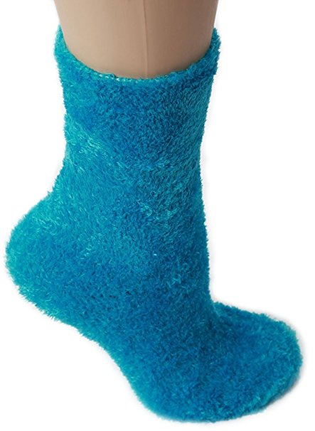 Foot Traffic Soft and Warm Microfiber Fuzzy Socks