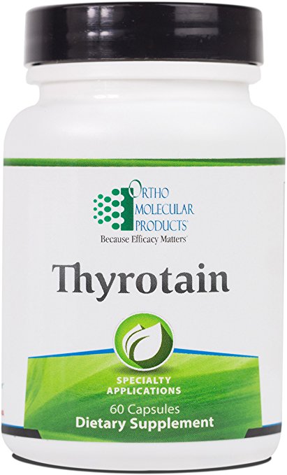 Ortho Molecular - Thyrotain - 60 Capsules