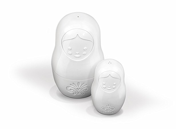 Fred SALT-M Matryoshka Salt and Pepper Shakers