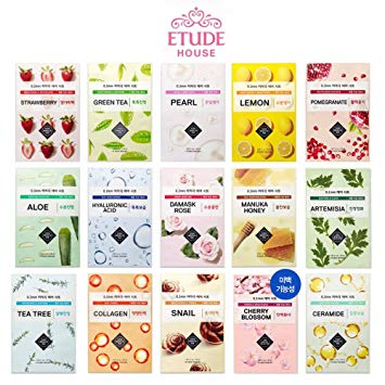 Etude House 0.2 Air Mask Combo Pack (Randomly 15pcs)