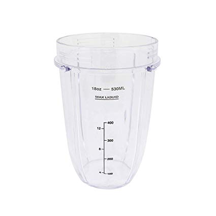 Ninja 18 oz. Tritan Nutri Ninja Cup for BL642 Blender DUO with Auto-iQ Replacement