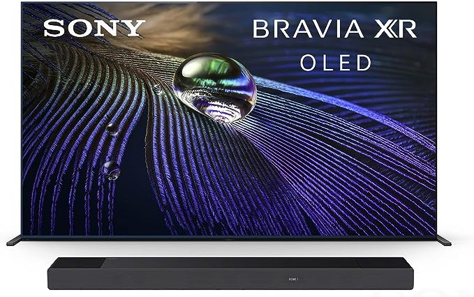 Sony HT-A7000 7.1.2ch X and 360 Reality Audio, Compatible with Alexa and Google Assistant   Sony A90J 83 Inch TV: BRAVIA XR OLED 4K and Alexa Compatibility XR83A90J- 2021 Model