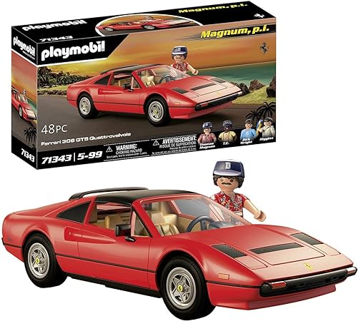 Playmobil Magnum P.I. Ferrari 308GT