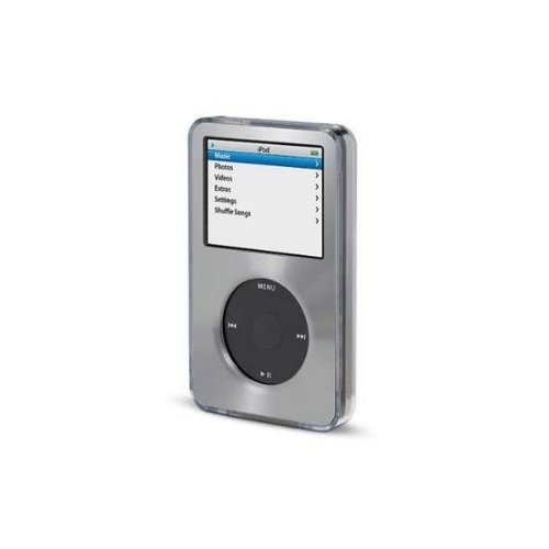 Gray Apple iPod Classic Hard Case with Aluminum Plating 80gb 120gb 160gb