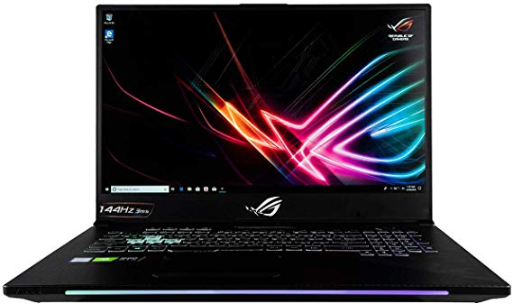 CUK ASUS ROG Strix Scar II GL704GW Gaming Laptop (Intel i7-8750H, 64GB RAM, 2TB NVMe SSD   2TB HDD, NVIDIA RTX 2070 8GB, 17.3" Full HD IPS 144Hz 3ms, Windows 10) Gamer Notebook Computer