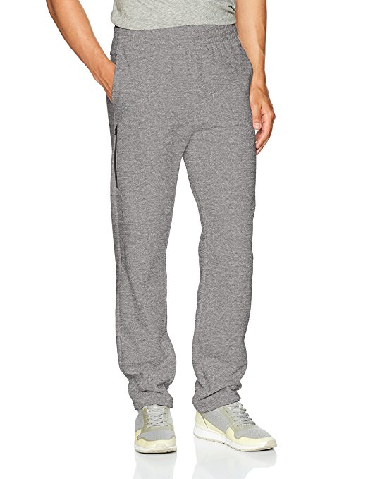 Russell Athletic Men's Cotton Rich Fleece Open Bottom Sweatpants With Pockets
