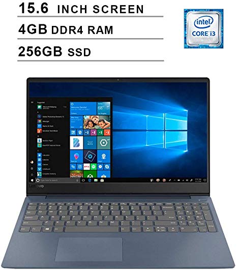 2020 Lenovo Newest Preimum Ideapad 330s 15.6 Inch Laptop (Intel Dual Core i3-8130U up to 3.40GHz, 4GB DDR4 RAM, 256GB SSD, Intel UHD 620, WiFi, Bluetooth, HDMI, Windows 10, Blue)