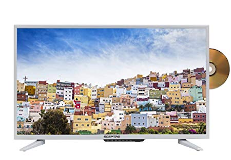 Sceptre E328WD-SR 32" 720p LED TV (2018), Pure White