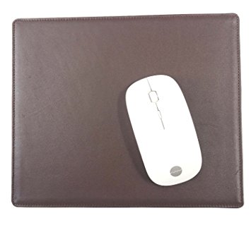 Red Spider Full Grain Genuine Leather Mouse Pad