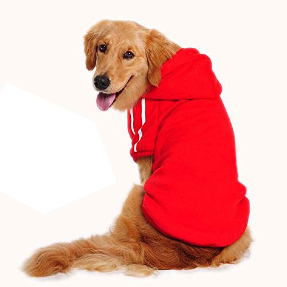 Pet Leso Pet Dog Sweatshirt Warm Hooded Sports Clothes SMLXLXXL Suit For Cat Small Pet Under 20 lbs 3XL4XL5XL6XL For Medium or Large Size Pet Size Runs Small Double Check The Size Detail Or Choice a Larger Size