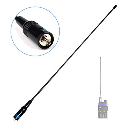 NA771 Antenna,Dual Band Whip Antenna,Compatible with BaoFeng Walkie Talies Two Way Radios(1 Pack)