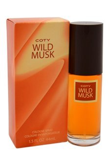 Coty Wild Musk By Coty For Women. Cologne Spray 1.5-Ounces (Pack of 2)