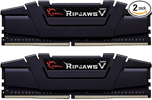 G.Skill Ripjaws V Series 32GB (2 x 16GB) 288-Pin SDRAM DDR4 3600 (PC4-28800) CL18-22-22-42 1.35V Dual Channel Desktop Memory Model F4-3600C18D-32GVK