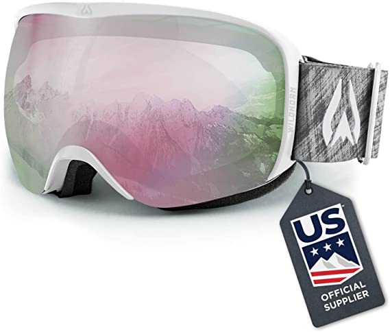 WILDHORN Cristo Ski Goggles - US Ski Team Official Supplier - Snow Goggles for Men, Women & Youth