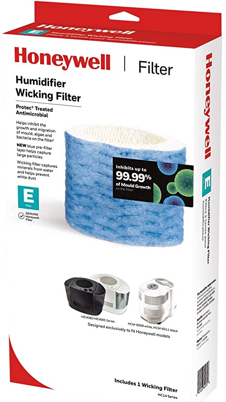 Honeywell Replacement Wicking Filter E, 1 Pack, White