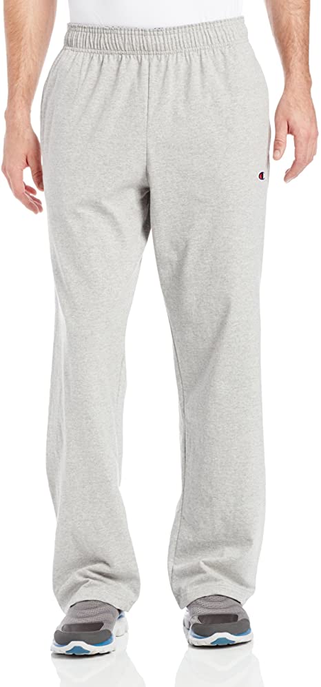 Champion Men's Open Bottom Light Weight Jersey pants