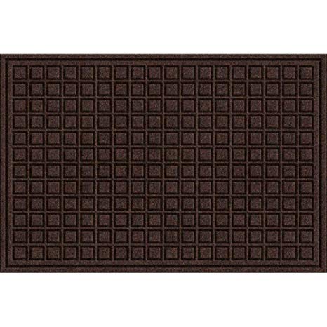 Trafficmaster 24 in x 36 in Brown Synthetic Surface and Recycled Rubber Commercial Door Mat (Brown) (Brown)