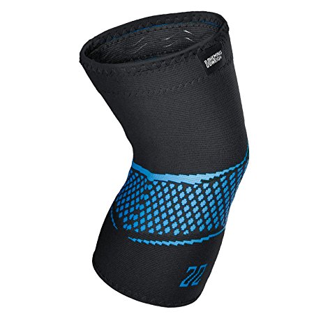 HemingWeigh Knee Sleeve Support & Compression for Weightlifting, Powerlifting, Fitness, Running and Sports - Helps With Arhtritis and Knee Pain - For Men & Women