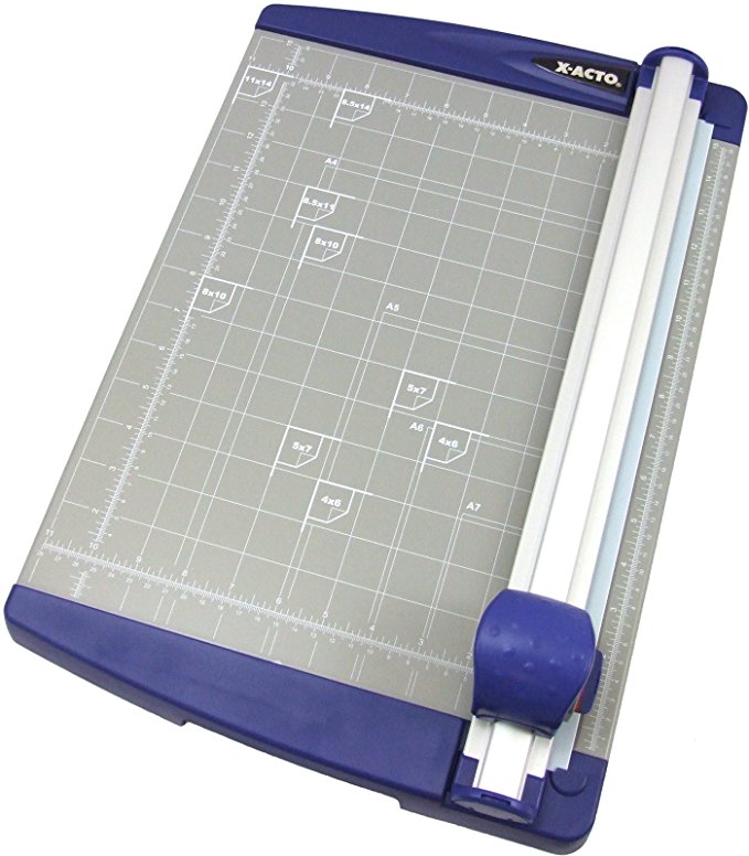 X-ACTO Rotary Paper Trimmer, for Medium Weight Cutting, 26455