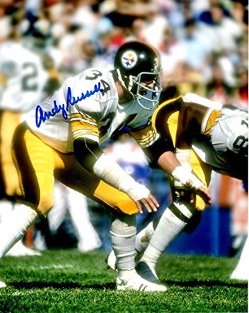 Autographed Andy Russell Pittsburgh Steelers 8x10 Photo