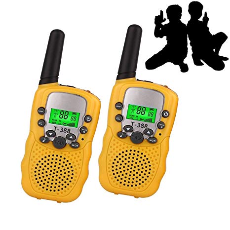 JRD&BS WINL Best Gifts for Kid,Gifts for Girl 8 Year Old, Walkie Talkies for Kid,Cool Toys for 4-5 Year Old Boys,1 Pair(Blue02)