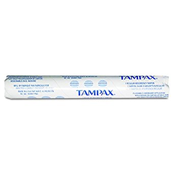 Tampax Tampons for Vending Dispenser in Vending Tubes (Case of 500), Hospeco T500