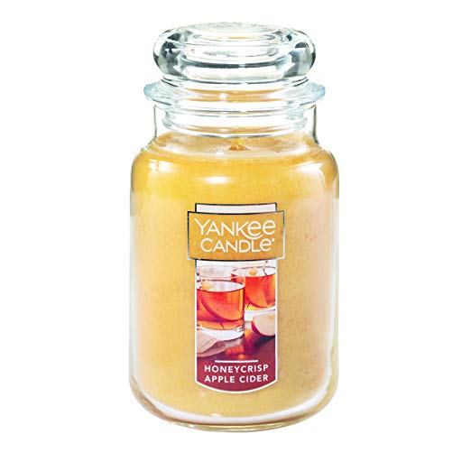 Yankee Candle Large Jar Candle, Honeycrisp Apple Cider