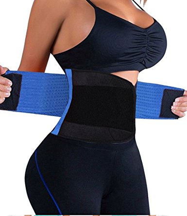 AFOREST Women's Waist Trainer Belt(Upgraded)-Waist Cincher Trimmer-Slimming Tummy Tuck Body Shaper Belt-Compression Belly Wrap Band-Best For Fitness Weight Loss Postnatal Recovery