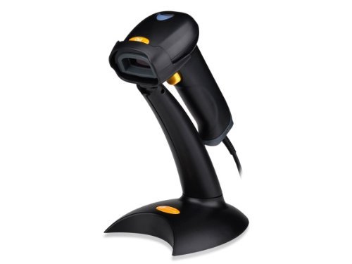 TaoTronics® Automatic Sensing and Scan Handheld BarCode Scanner USB Wired, Optical Laser, Long Range, Standing Bracket Included