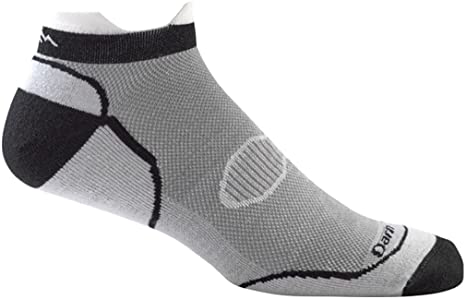 Darn Tough Double Cross No Show Tab Light Cushion Sock - Men's